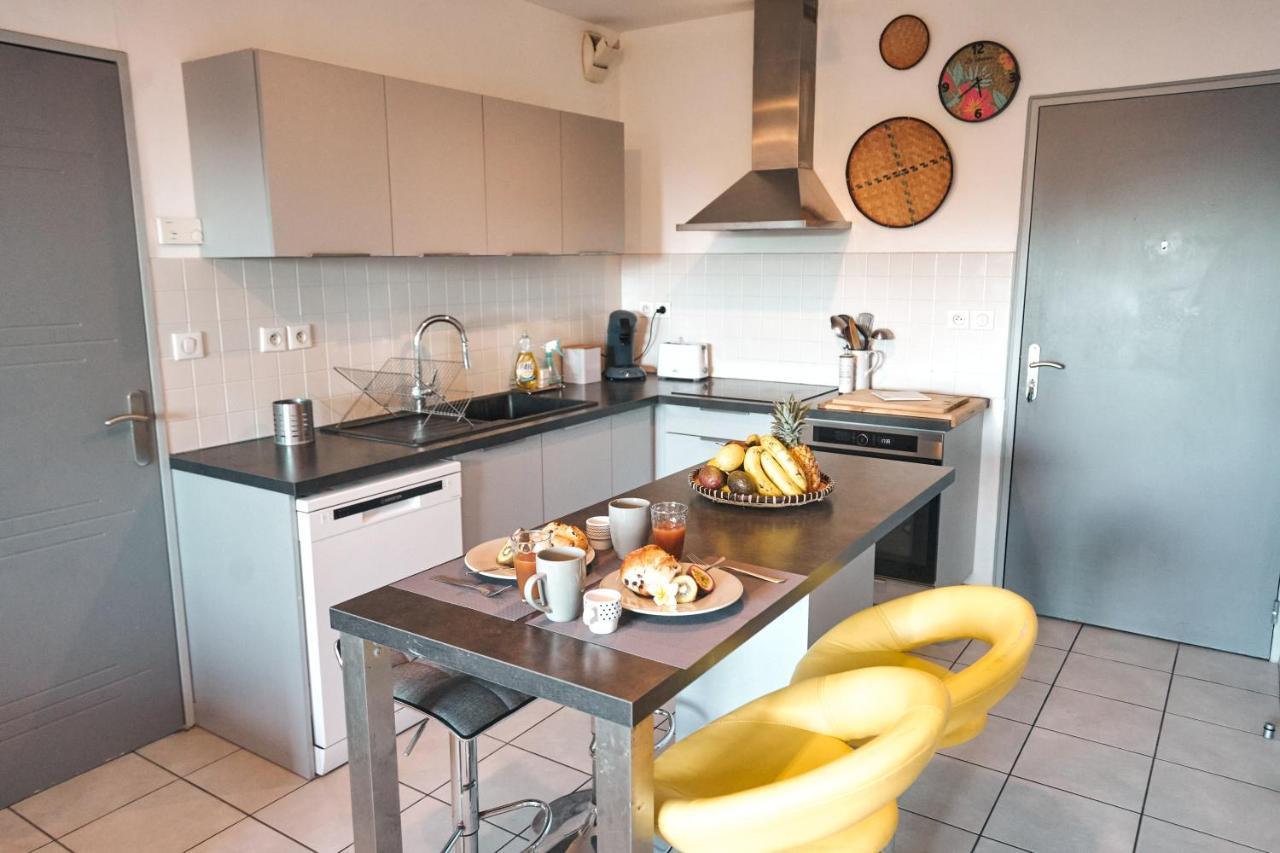 Апартаменты Caz Patio, T2 - 4 Etoiles, Front De Mer Сен-Пьер Экстерьер фото